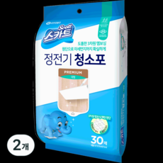 Scott 可麗舒 頂級防靜電除塵紙 加大款 30入, 2個