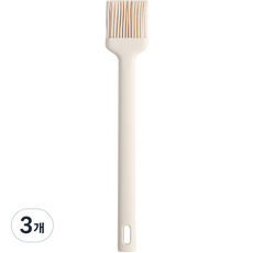 모다키친 비에로 조리도구 실리콘 오일브러쉬, 화이트, 3개