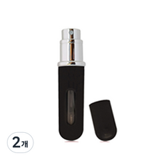 GOLDLUZ 高級香水補充瓶 5ml, 瑪瑙黑, 2個