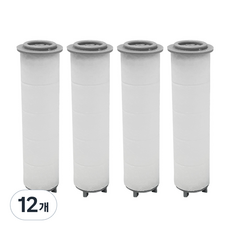 리빙이프 몬스터 필터 샤워기 전용 필터, 12개