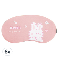 타이디홈 아이마스크 토끼, 1개입, 6개
