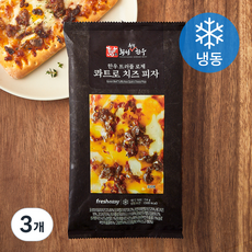 프레시지 횡성축협한우 트러플 로제콰트로 치즈피자 (냉동), 114g, 3개, 1개입