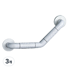 디페이브 베이직 135도 안전 손잡이 화이트, 3개