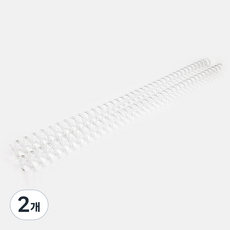 삼은파트너스 크리스탈링 2kg, 24mm, 투명, 2개