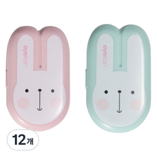 블랙트리 헬로우 바니 렌즈케이스, 랜덤발송, 12개