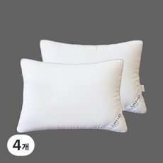 Hugard可水洗安心枕頭棉 柔軟型 2入, 單色, 4個