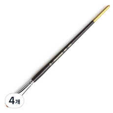 화홍 유화&아크릴용 붓 800, F 16호, 4개