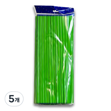 마다꾸미 요술 매직 파티 막대풍선 100p, 매트그린, 5개