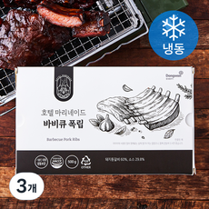 동원 호텔마리네이드 바비큐 폭립 (냉동), 500g, 3개