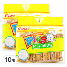 LiBRA 牛奶棒餅乾, 10袋, 414g