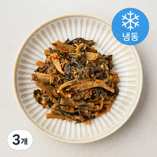 녹선 끓여먹는 다용도 양구된장 시래기 (냉동), 200g, 3개