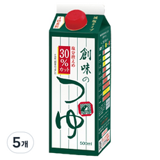 소미 겐엔 쯔유, 500ml, 5개