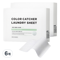 라비킷 이염방지 시트세제, 6개, 50개입