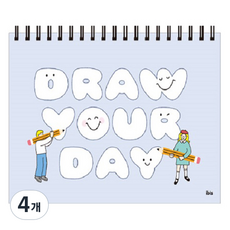 아이비스 스케치 노트 퍼플, 60매, 4개