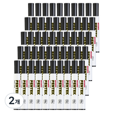 Lineplus Pentek 圓頭白板筆, 黑色, 100個