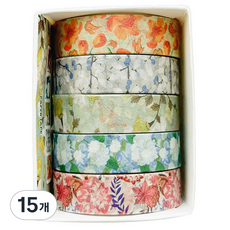 케이론 깜찍한 마스킹 테이프, 봄꽃로맨스2, 15개