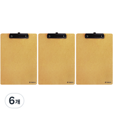TUCO.B 木製掛式文件板畫板 A4, 6個, 混合色