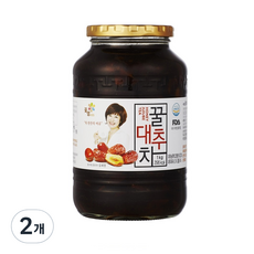 꽃샘 참조은 꿀대추차 1Kg, 1개입, 2개