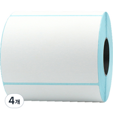 Kohimo 條碼機用感熱標籤紙 3W091 600p, 4個