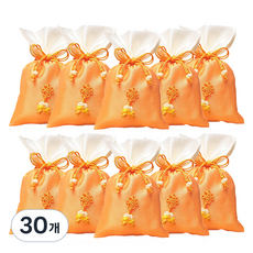 Pojangnet 傳統福袋 基本款 小, 05 橘色, 30個