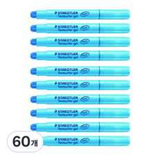 STAEDTLER 施德樓 Textsurfer Gel 固體螢光筆 264, 藍色, 60個