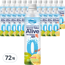 덴마크 테이크 얼라이브 제로 톡 스위티자몽, 400ml, 72개