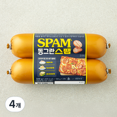 스팸 동그란 햄 2개입, 320g, 4개