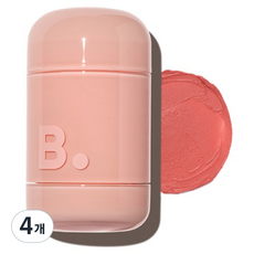 BANILA CO 芭妮蘭 浪漫腮紅唇頰 3.7g, 4個, 13 奶油珊瑚