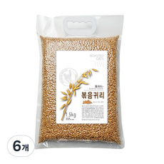 대구농산 건강한 밥상 볶음 귀리, 1.5kg, 6개