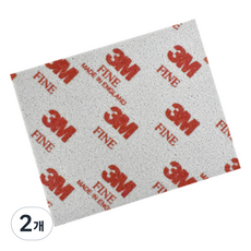 쓰리엠 소프트백 샌딩 스펀지 Fine 02604, 2개