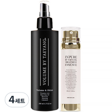 Volume by Sun Volume & Shine 200ml + Inpure By Sun Treatment Essence 100ml 套組, 4組