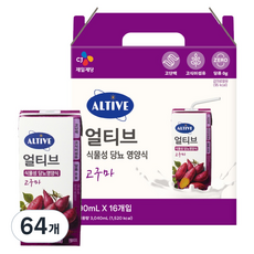얼티브 당뇨영양식 고구마, 64개, 190ml