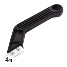 이누데코 기본형 줄눈제거기 PVC 검정, 4개