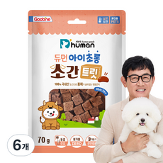 듀먼 아이초롱 소간트릿 동결건조간식, 소간, 70g, 6개