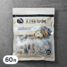 해통령 표고해물 다시팩, 16g, 20개입, 3개