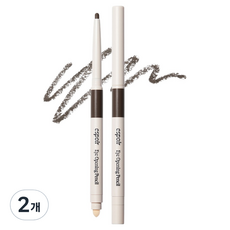 espoir 艾絲珀 EYE OPENING 眼線膠筆 0.3g, 2個, 2 灰褐色