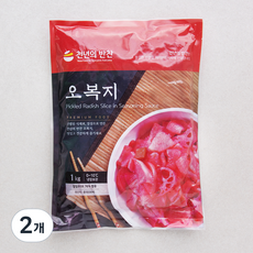 천년의반찬 오복지, 1kg, 2개