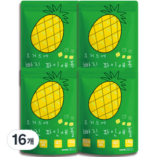 요거트에 빠진 파인애플, 16개, 파인애플맛, 18g