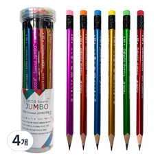 TUCO.B Trimet Jumbo鉛筆 2B, 混合色, 48個