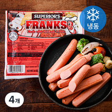 프레시마크 슈페리어 프랑크 소시지 (냉동), 454g, 4개