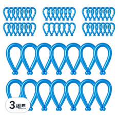 피앤비유니티 요술풍선 50p 세트, 메탈 블루, 3세트