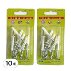 EM 打擊式壁虎 5 x 6 mm, 10個