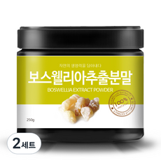 올바른습관 보스웰리아추출분말 250g + 계량스푼, 2세트