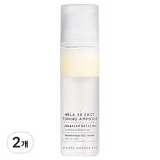 원더바스 멜라 3엑스 샷 토닝 앰플, 130ml, 2개