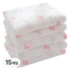 베이비앤아이 파스텔 천기저귀, 방울새, 15개