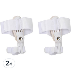 Byme 大拇趾雙腳通用保護固定器 白色 2入, 2個