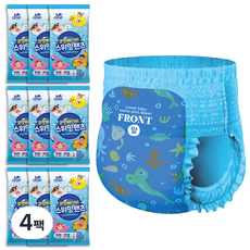 comet 嬰兒游泳褲 褲型泳池尿布, 36張, 特大號(XL)