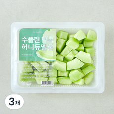 수플린 달콤 허니듀멜론, 3개, 1kg
