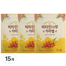 Bite 沙棘萃取維他命焦糖, 120g, 15包