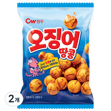 청우식품 오징어땅콩, 90g, 2개